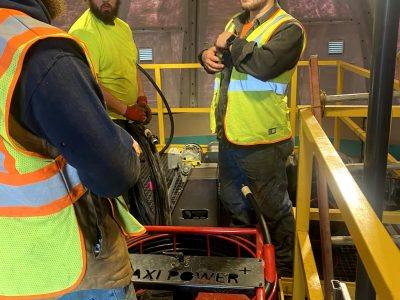 Trenchless Today team at work, photo 7