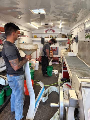 Trenchless Today team at work, photo 6